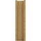 Ekena Millwork 6-in W x 20-in D x 24-in H Balboa Trad Rough Cedar Woodgrain TimberThane Outlooker, Primed Tan OUTUR060X20X24BOA04RCPR - alternate 3